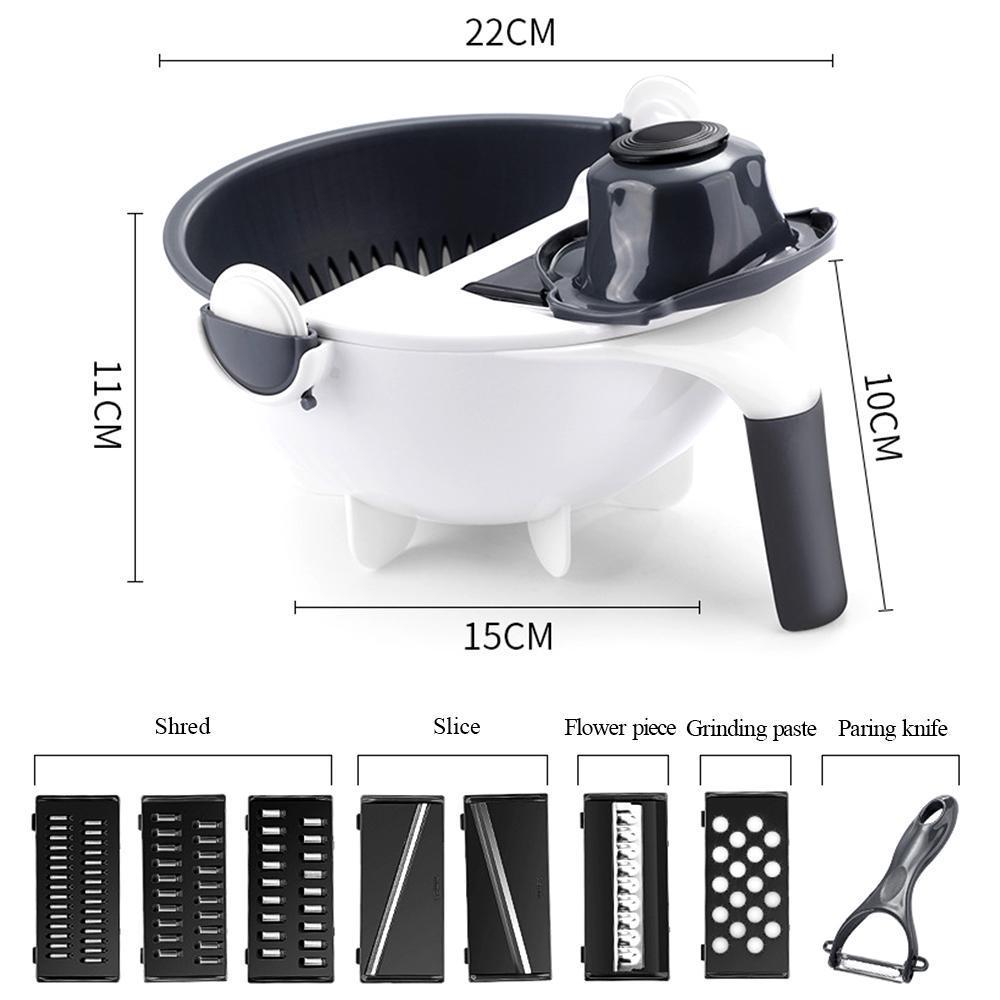 9 In 1 Multifunctional Vegetable Slicer