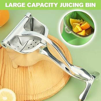 Amateur Premium Stainless Steel Manual Lemon and Lime Squeezer