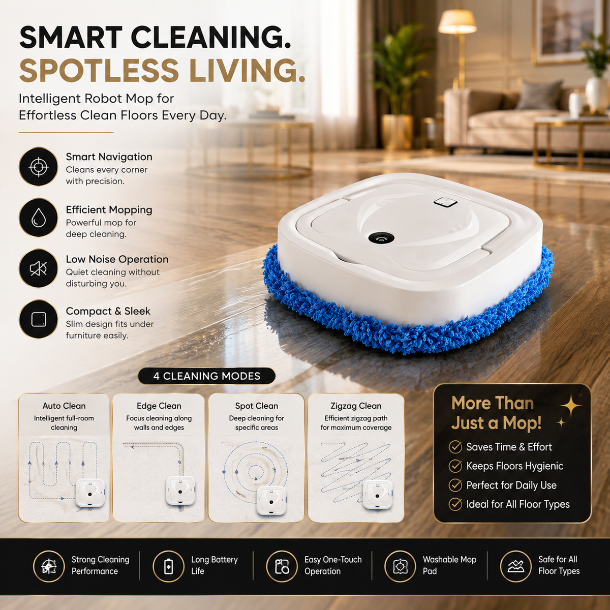 Smart Robot Vacuum Cleaner